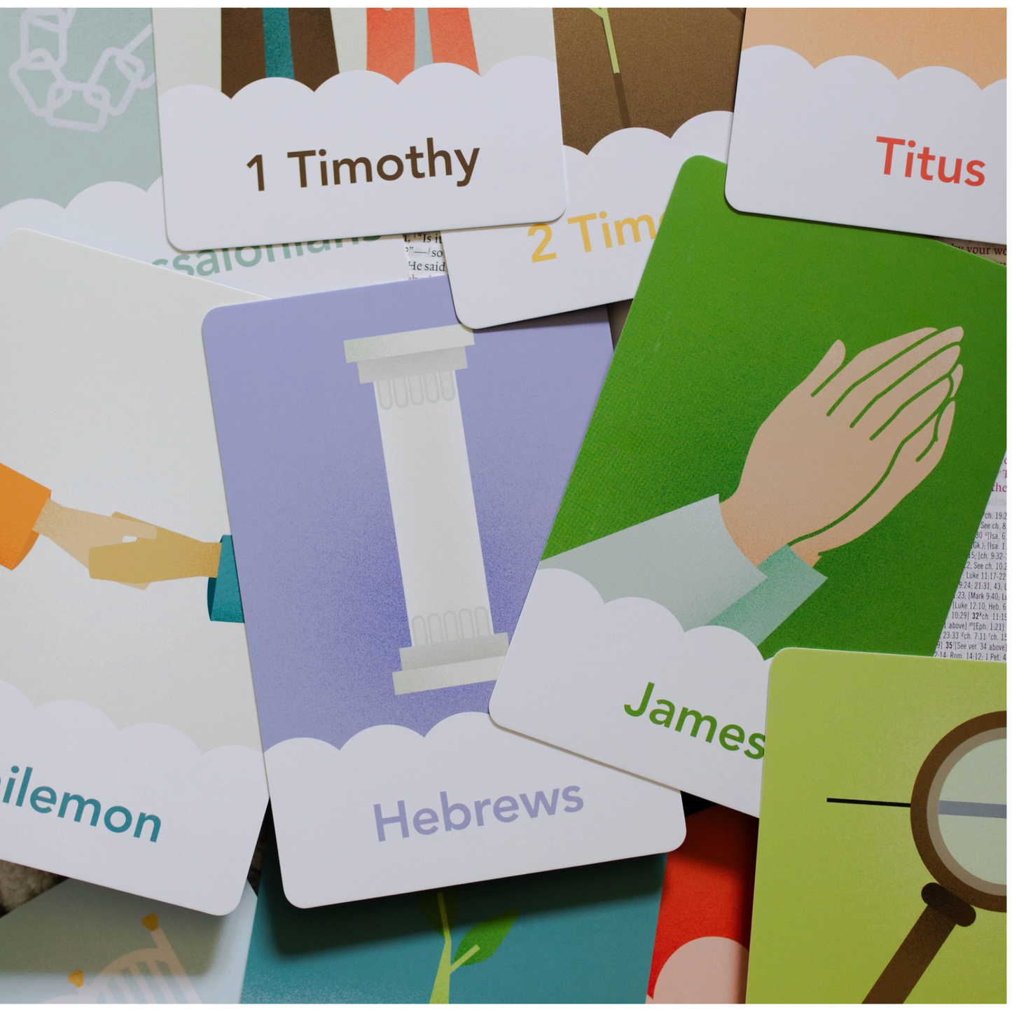 New Testament Books of the Bible (Flashcards)