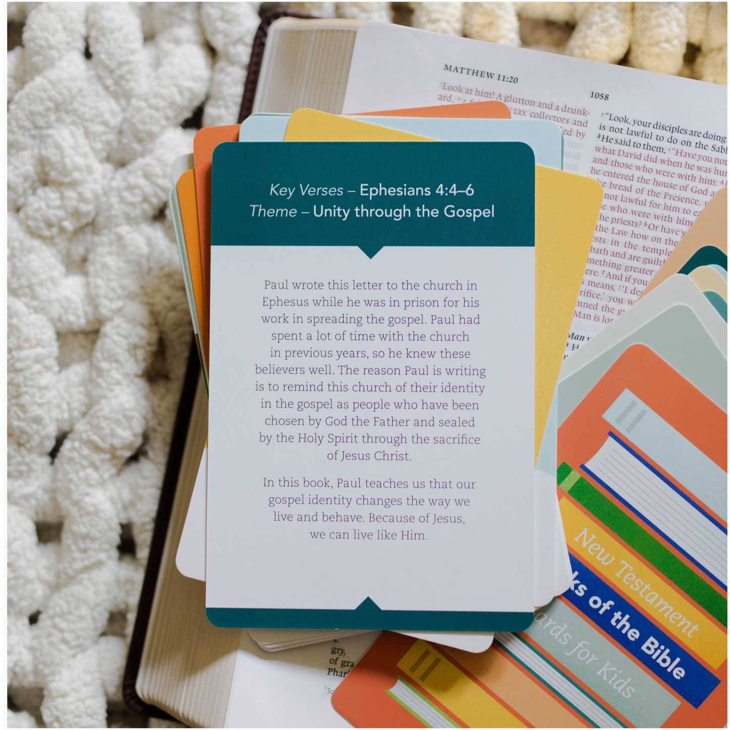 New Testament Books of the Bible (Flashcards)