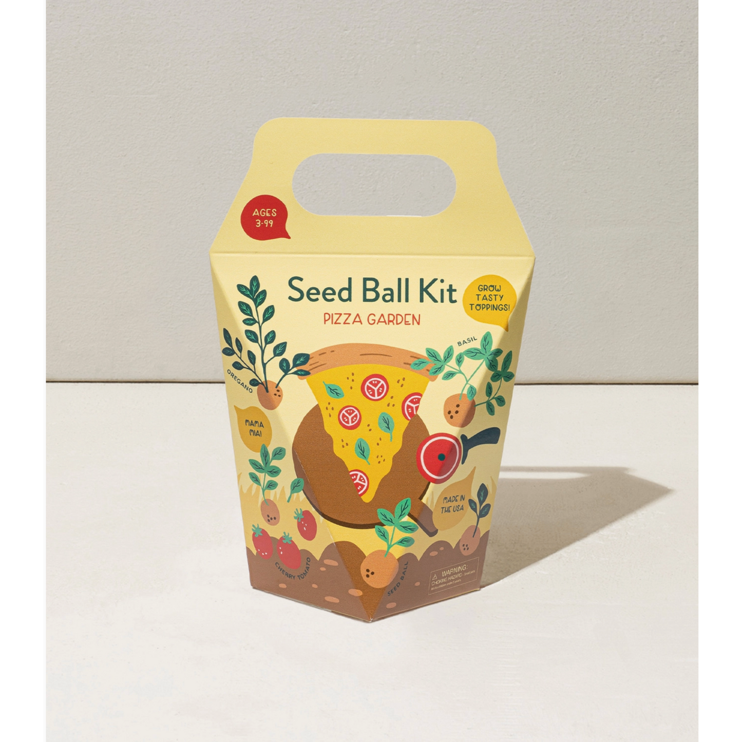 Diy Seed Ball Kit (Pizza Garden)