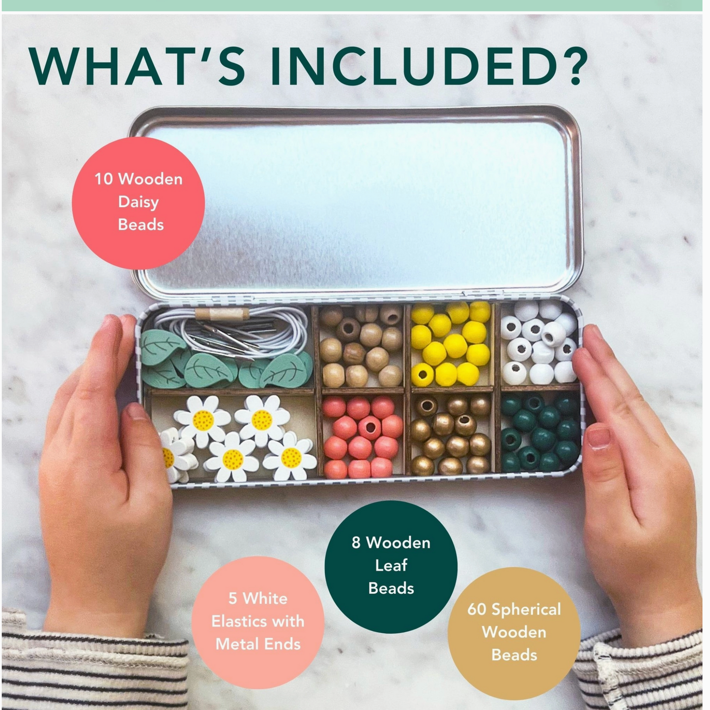 Daisy Bracelet Bead Kit