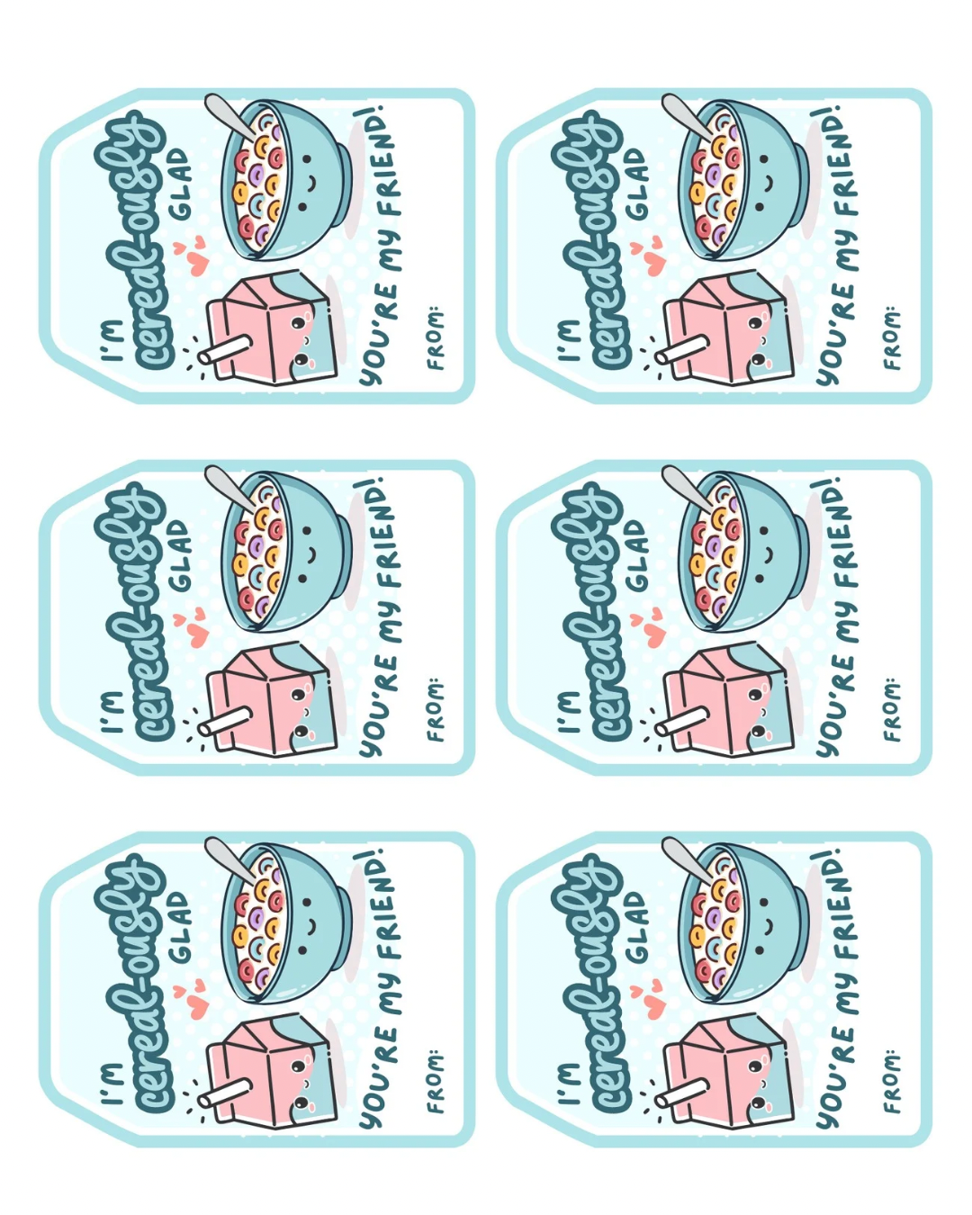 Class Favor Printables