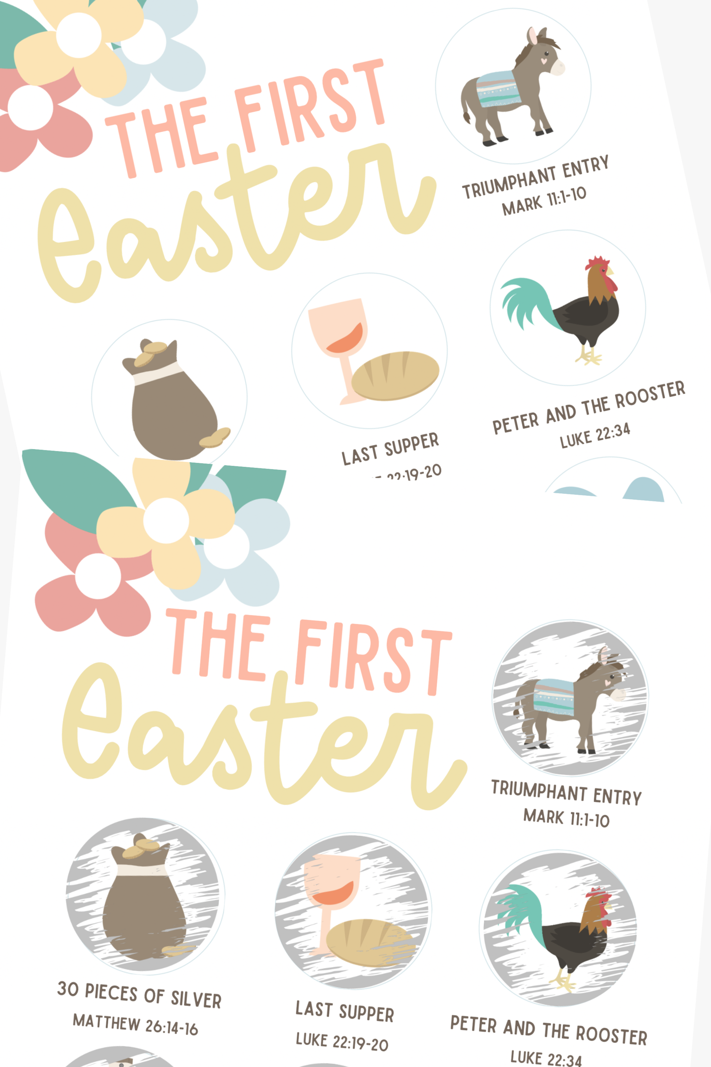 The First Easter — Scratch & Reveal