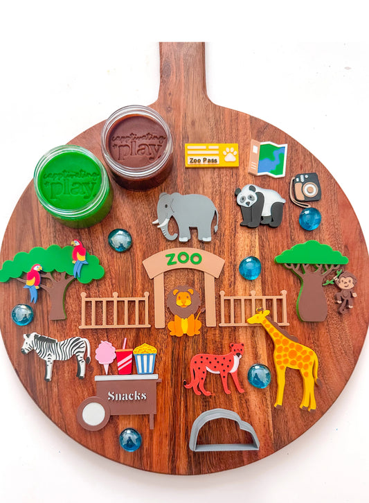 Zoo Day Playdough Kit