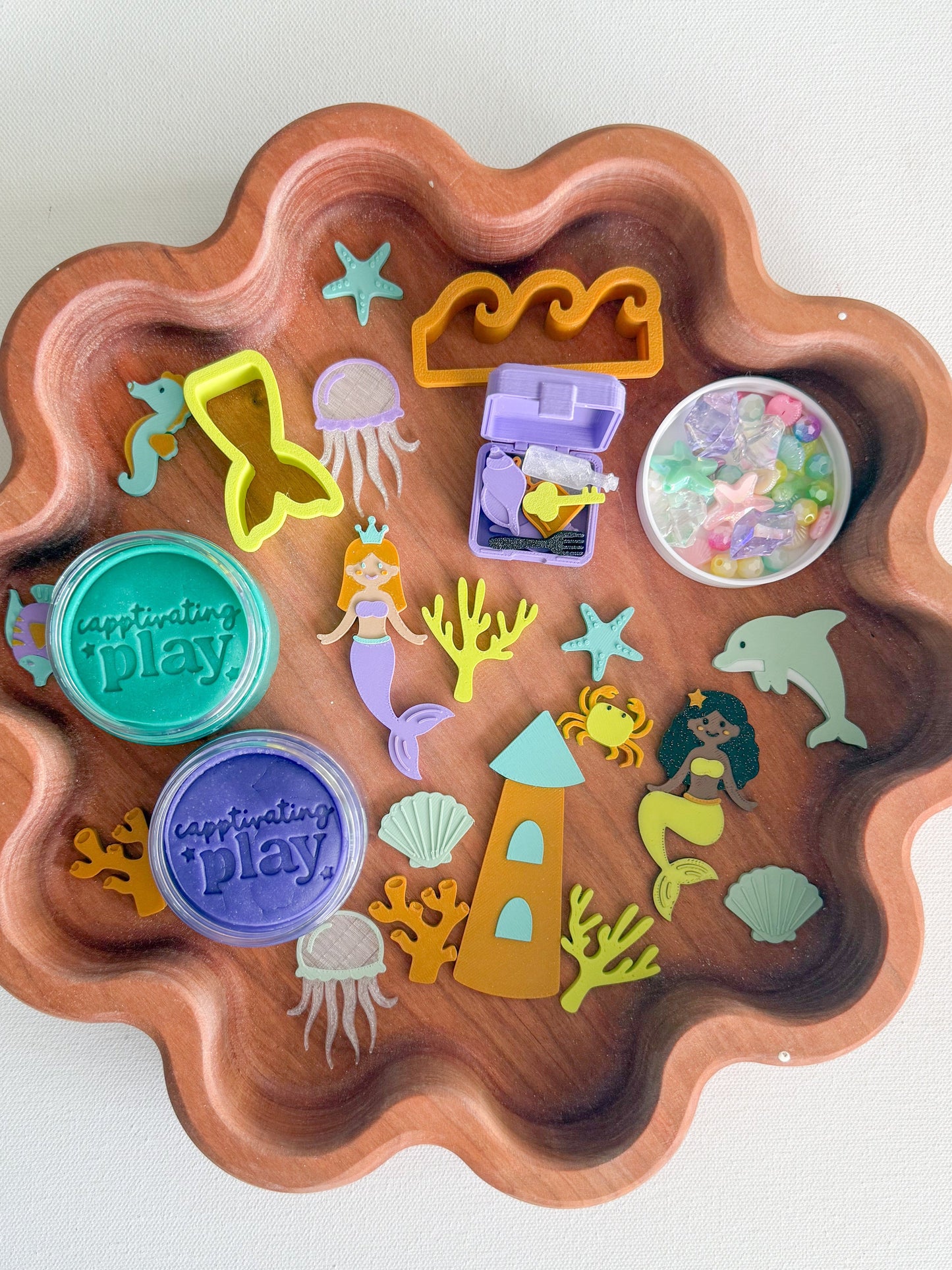 Mermaid Playdough Kit