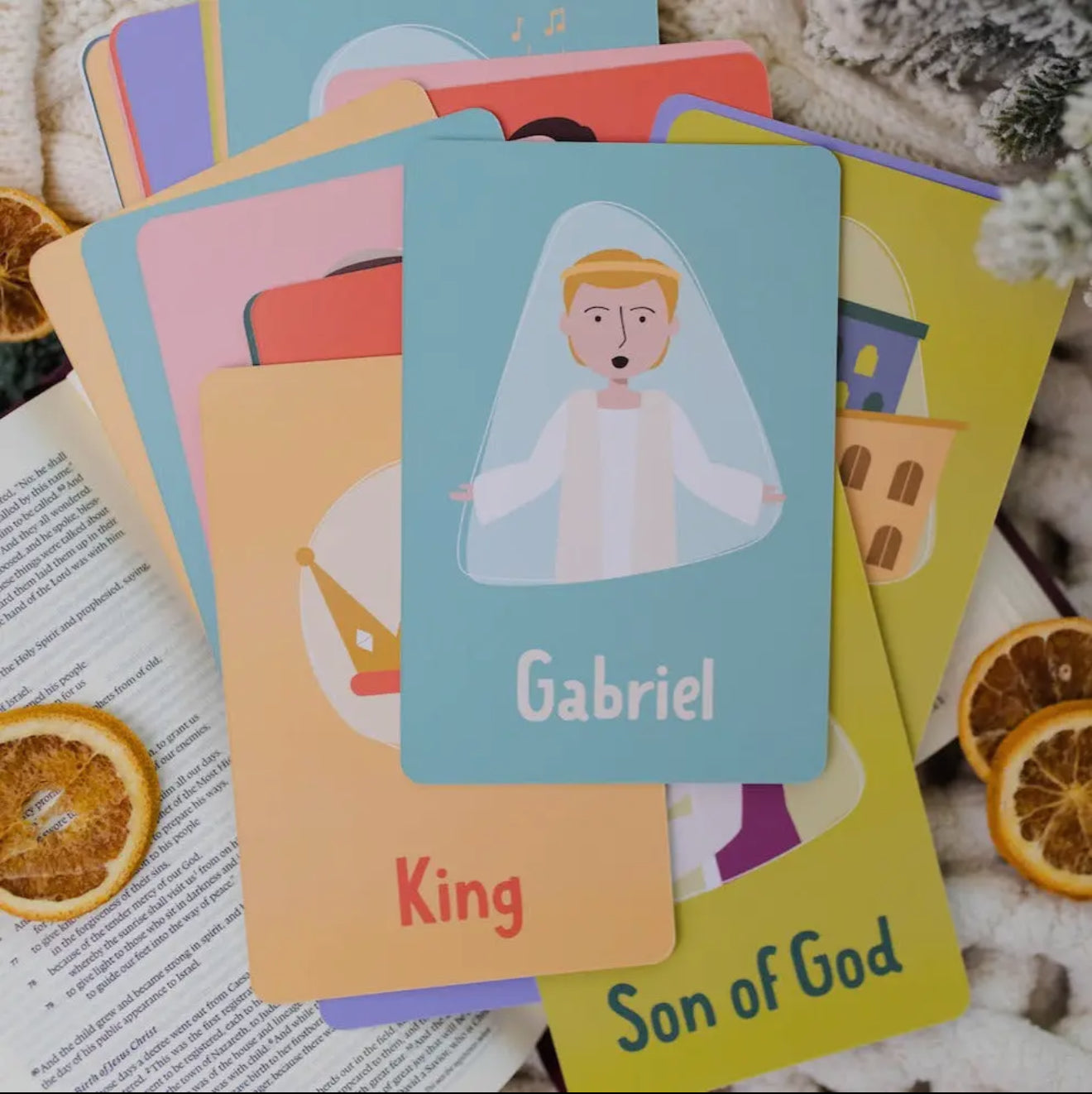 Advent Cards For Little Hearts (Flashcards)