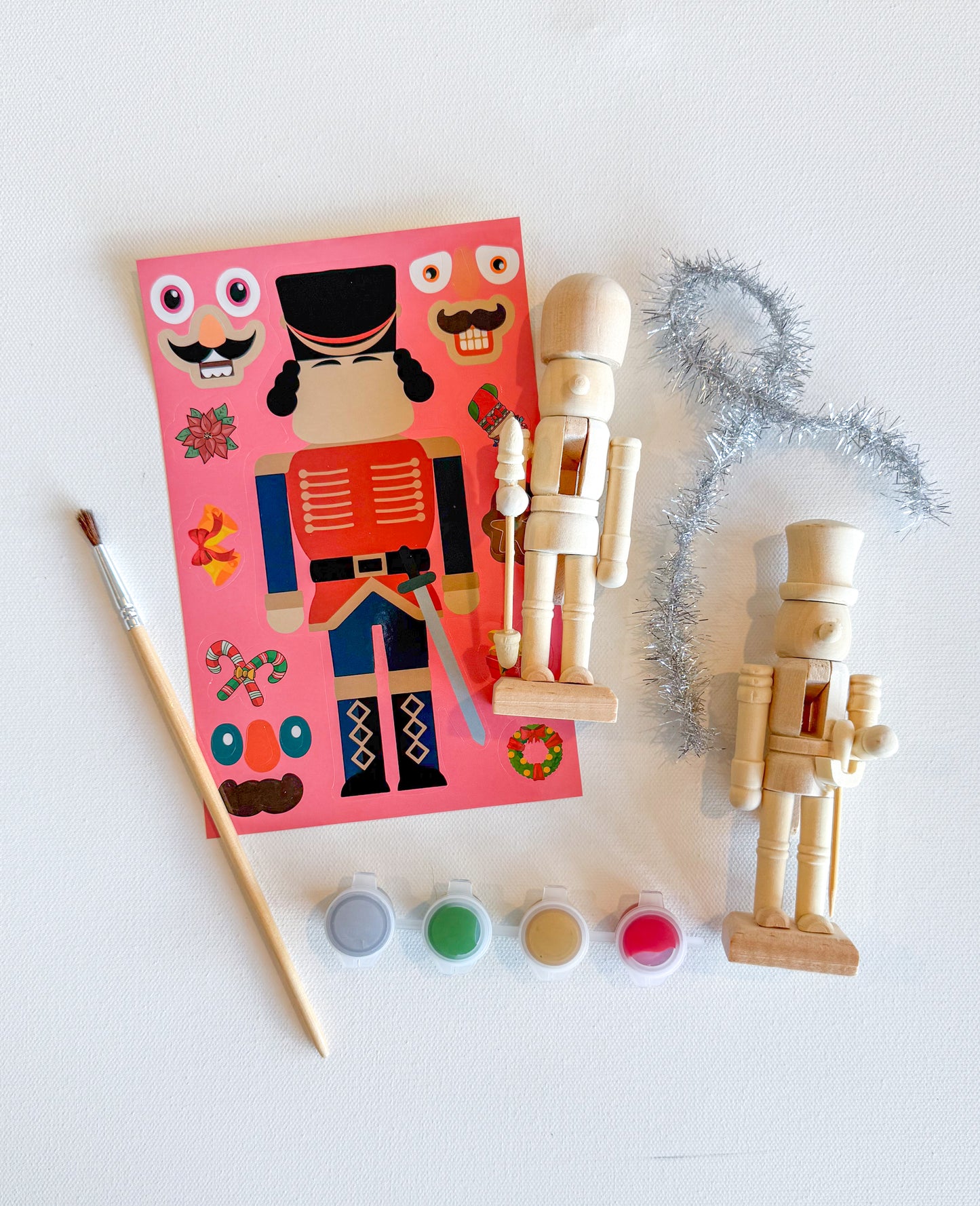 DIY Nutcracker Christmas Craft Kit