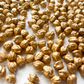 Metallic Gold Chickpeas