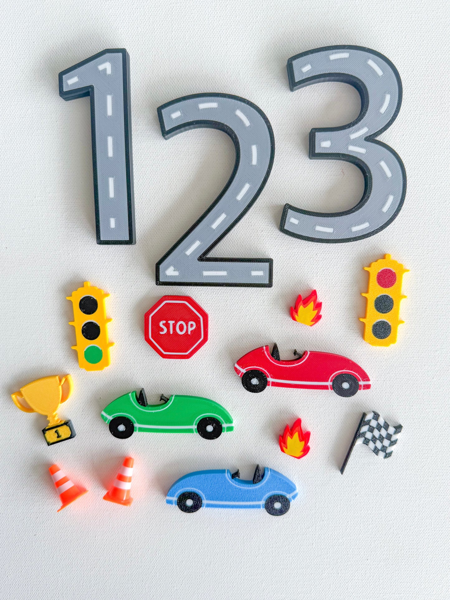 Race Car Loose Parts