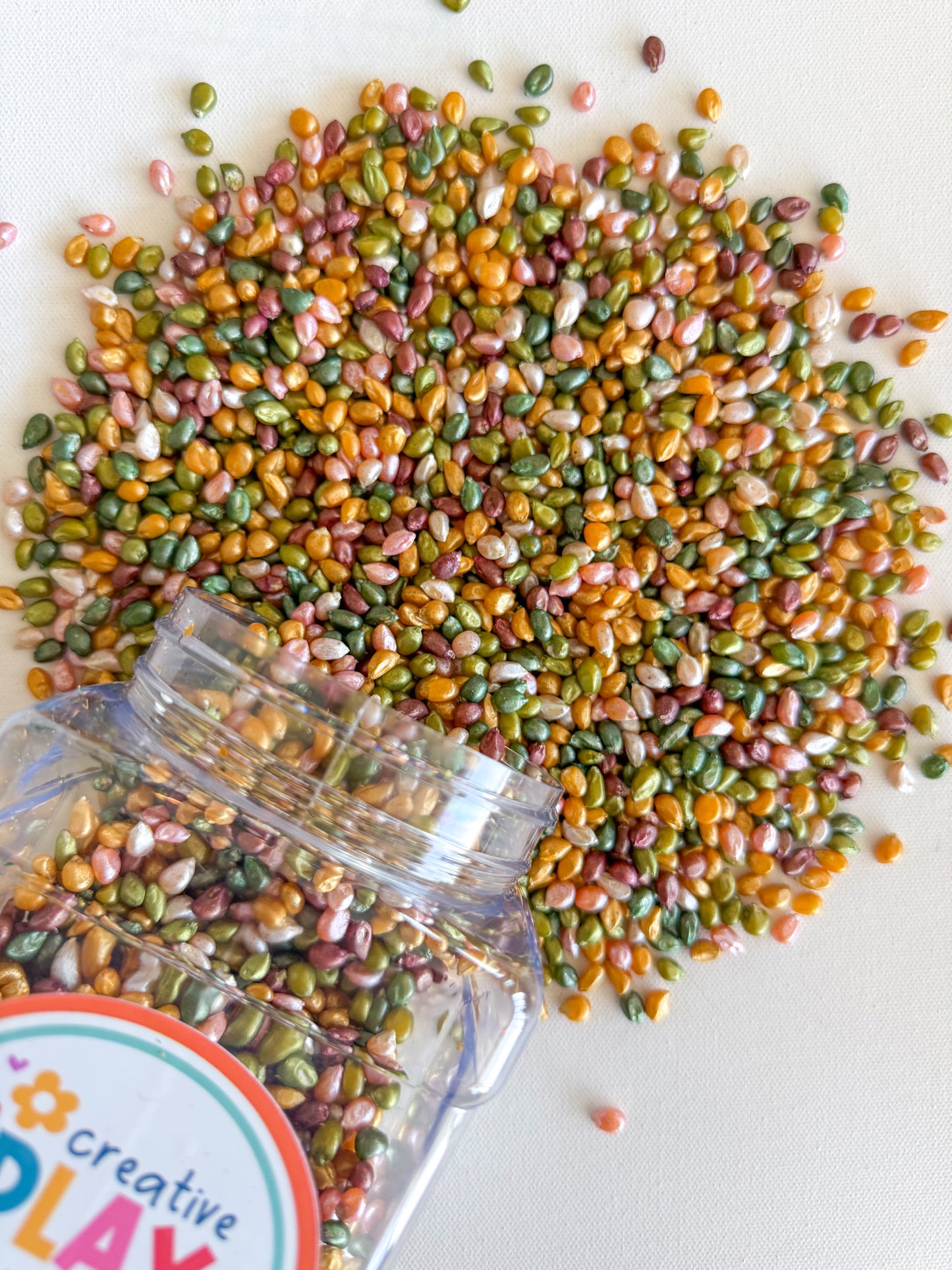 Fall fun Fetti Sensory Mix