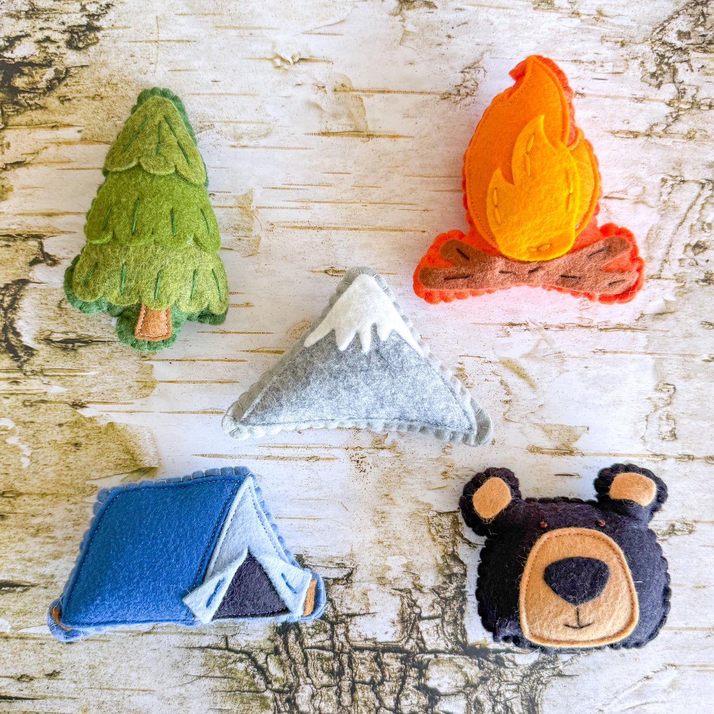 Happy Camper Felt Play Set