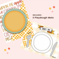Pretend Play Pie Shop Printable