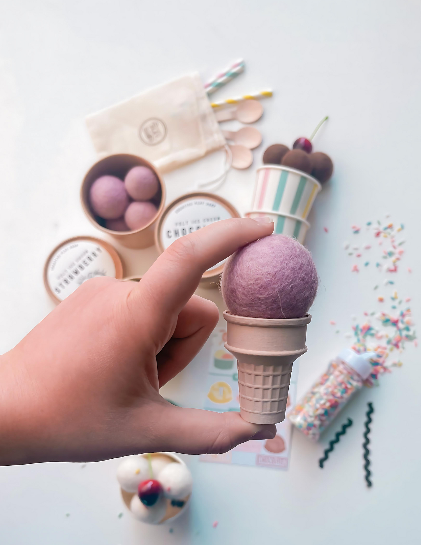 Felt Ice Cream Kit