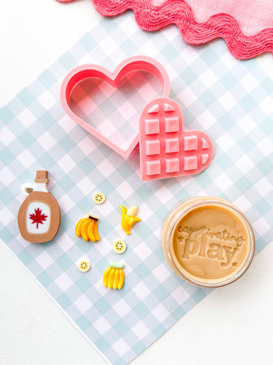 Waffle Mini Playdough Kit (Pre-order)