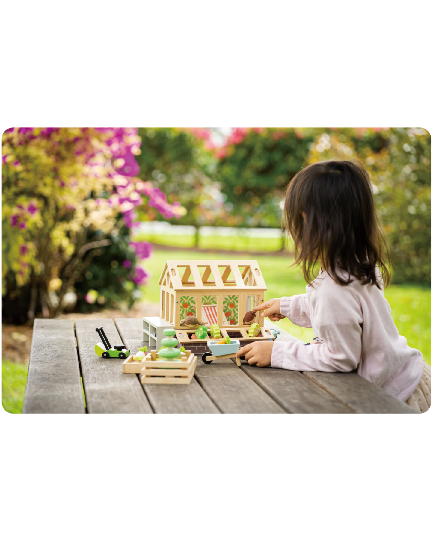 Greenhouse and Garden Set