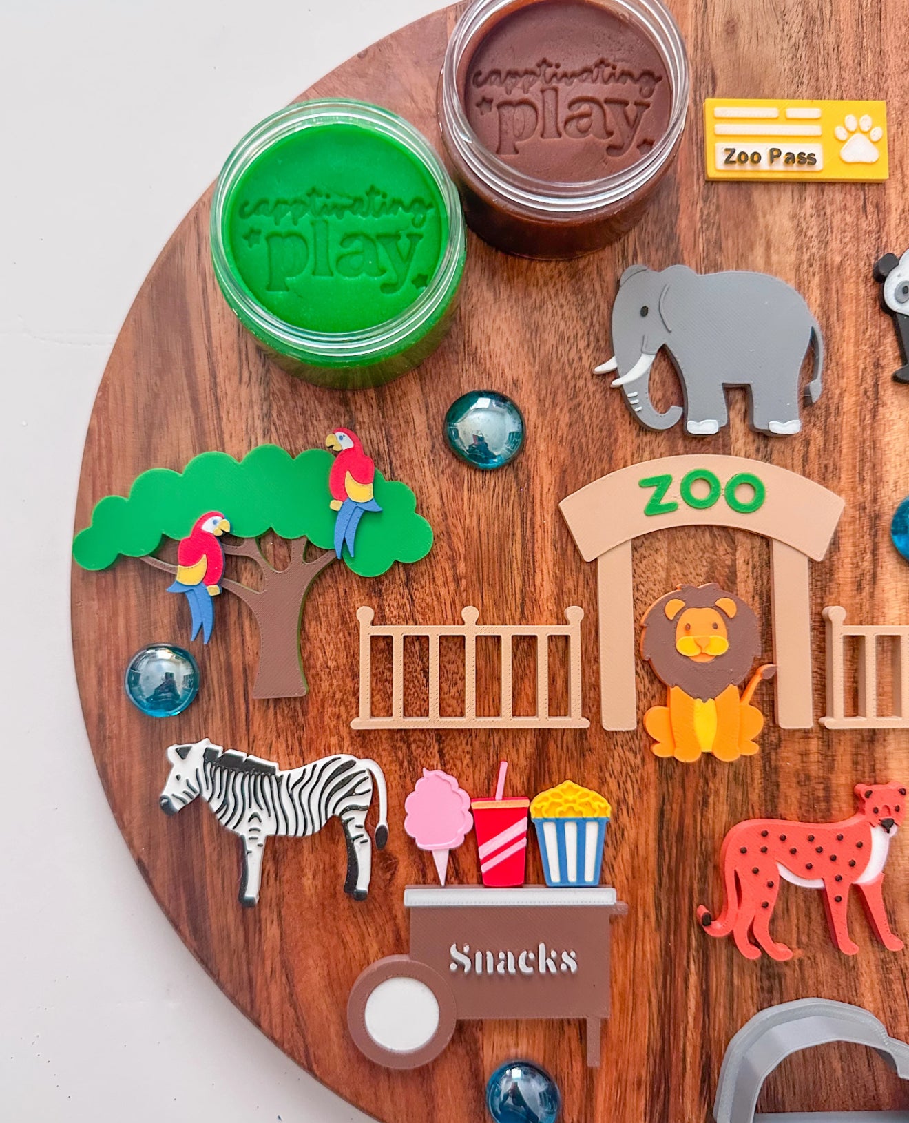 Zoo Day Playdough Kit