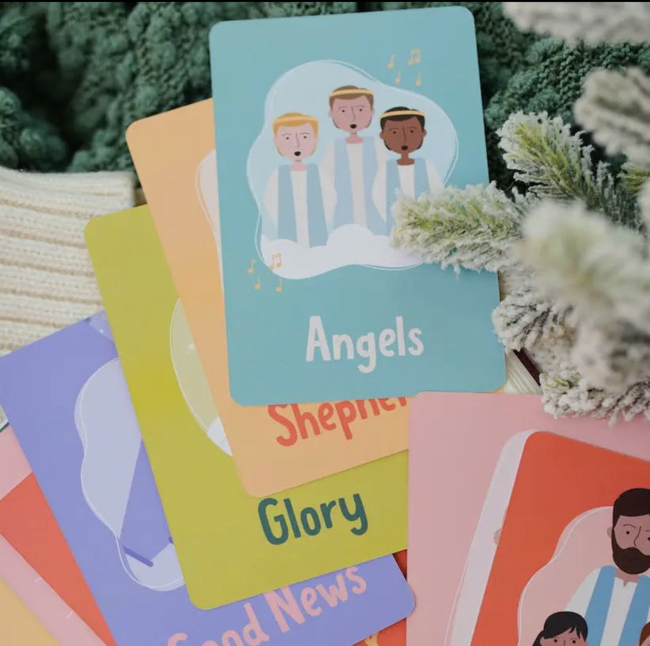 Advent Cards For Little Hearts (Flashcards)