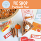 Pretend Play Pie Shop Printable
