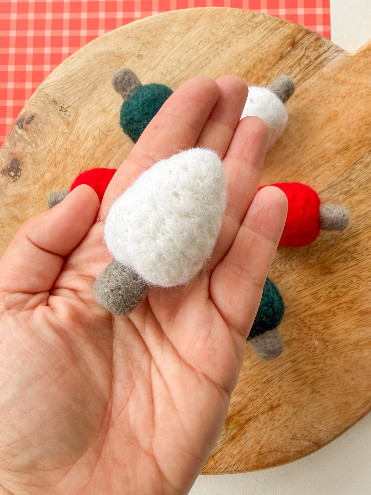 Felt Christmas Lights