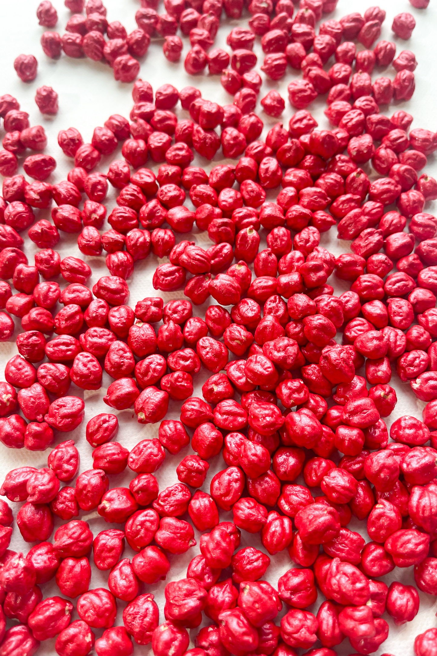 Metallic Red Chickpeas