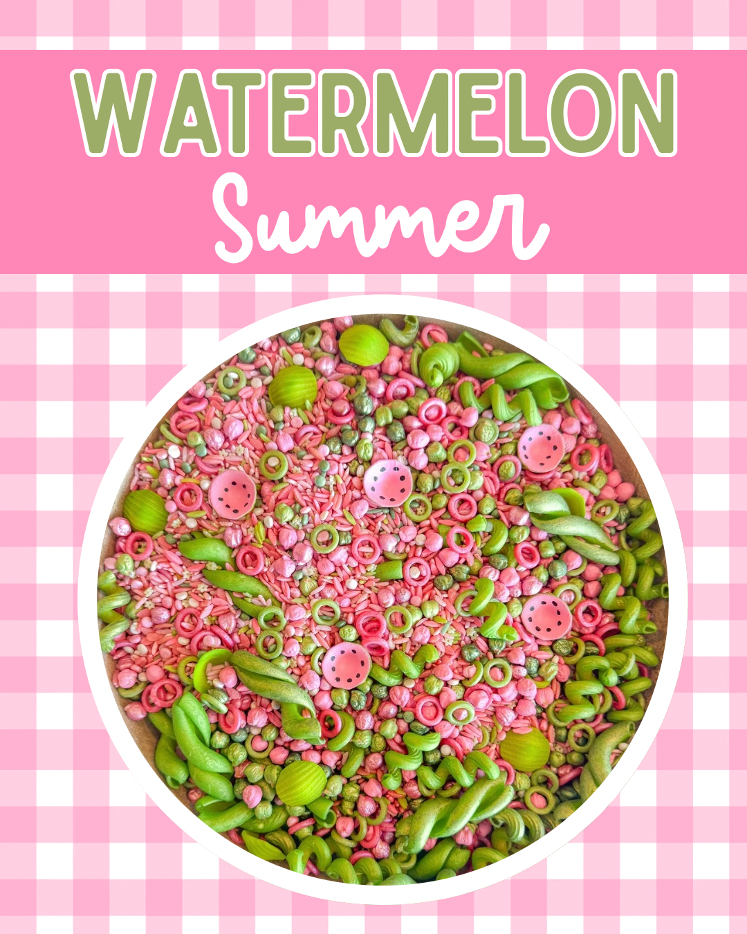 Watermelon Summer Sensory Mix