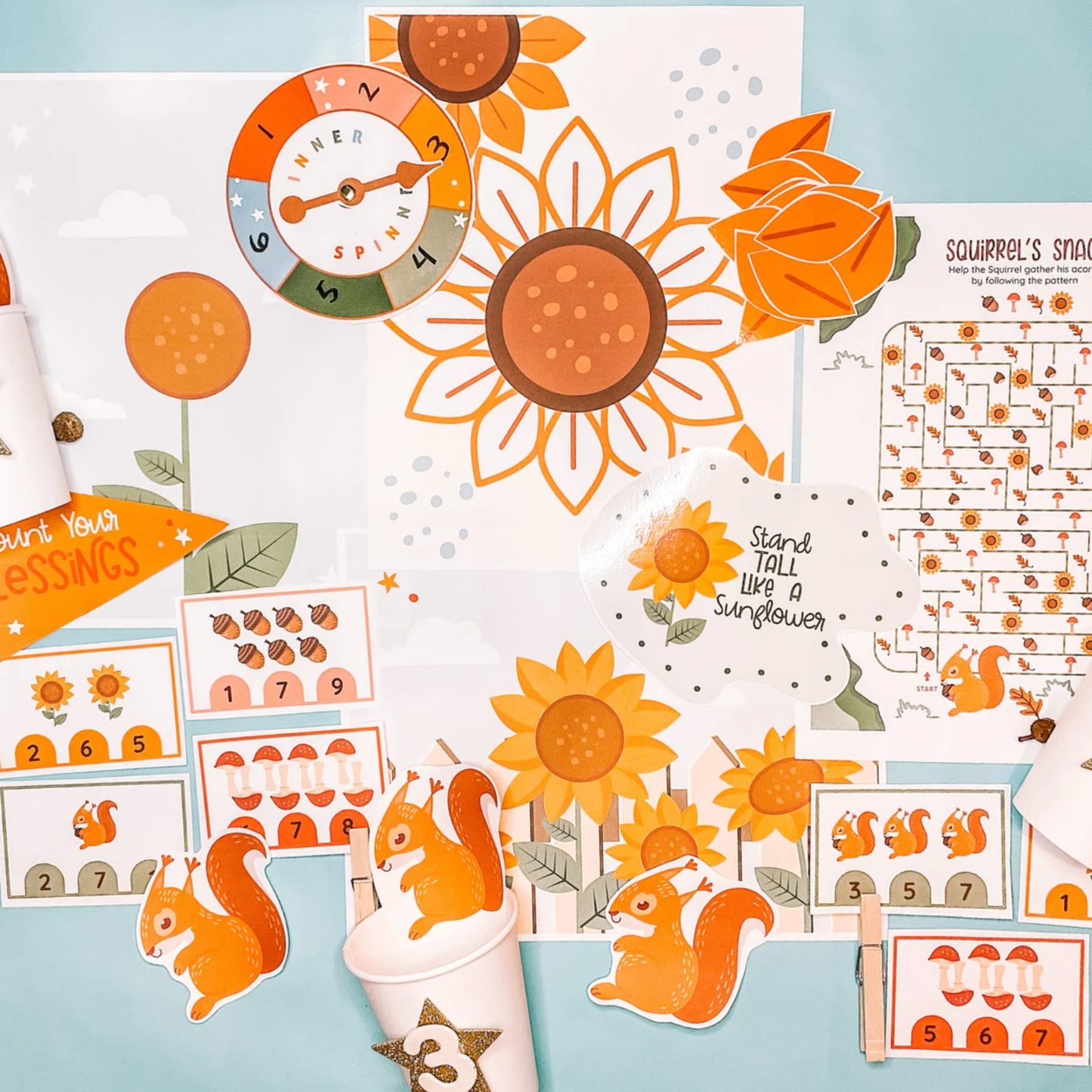Autumn Activity Bundle Printable