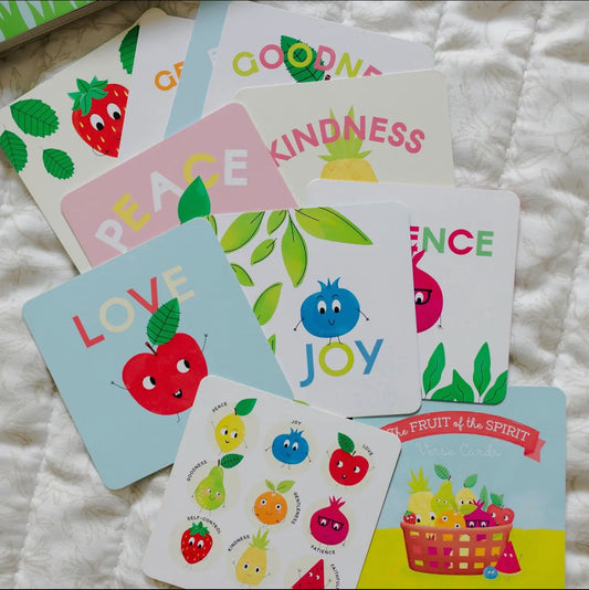 The Fruit of the Spirit Verse Card Set (Flashcards)