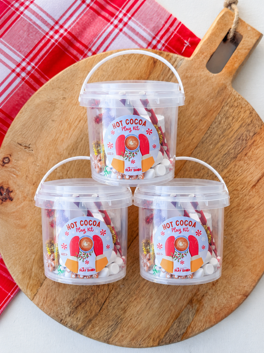 Hot Cocoa Playdough Pail (PRE-ORDER)