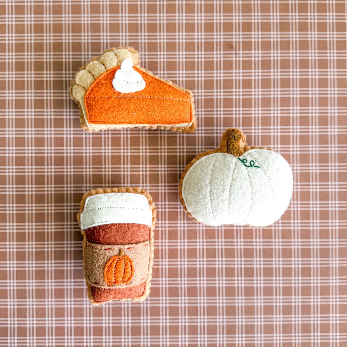 Pumpkin Spice Felt Play Set
