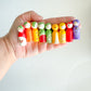 Mini Fruit Peg Doll Set