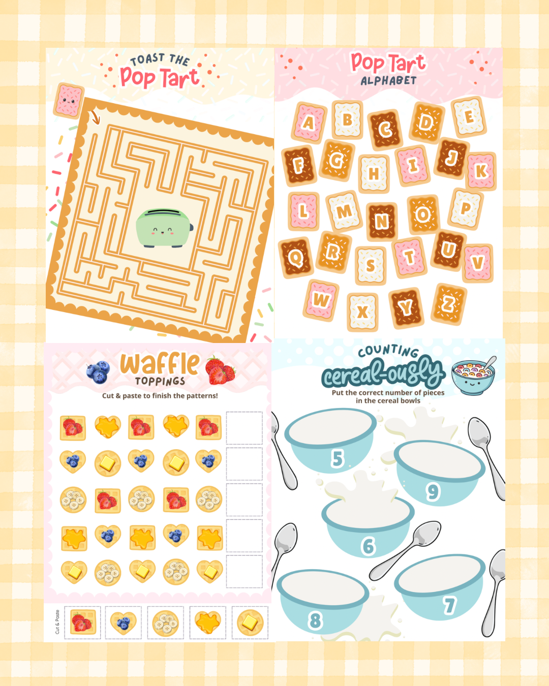 Little Learners Breakfast Printable