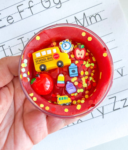Back to School Playdough Jar
