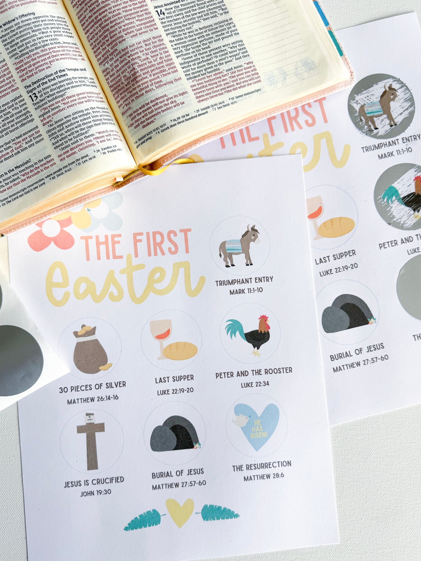 The First Easter — Scratch & Reveal