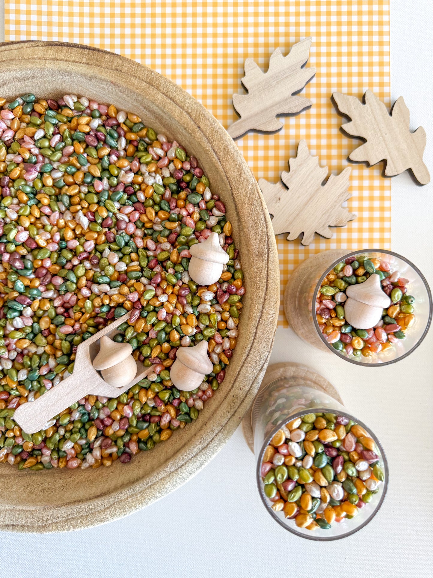 Fall fun Fetti Sensory Mix