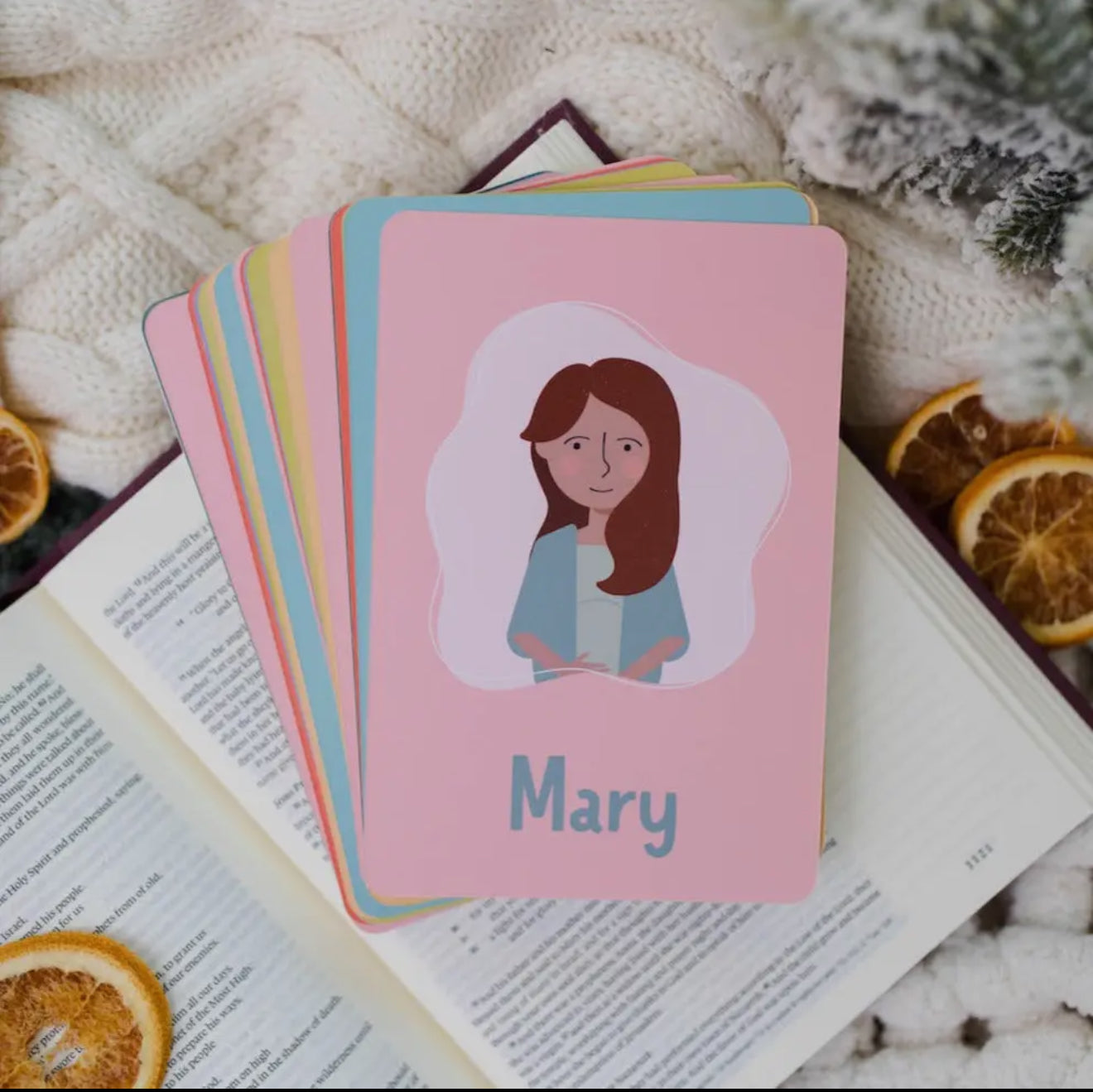 Advent Cards For Little Hearts (Flashcards)