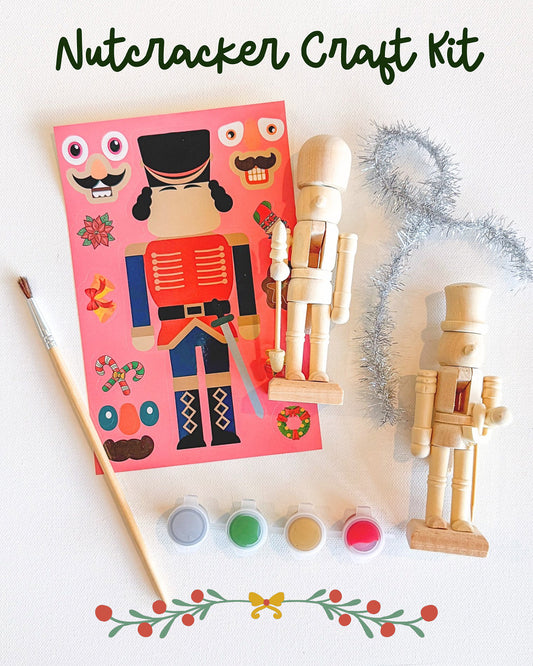 DIY Nutcracker Christmas Craft Kit