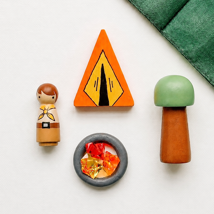 Happy Camper Wooden Play Set