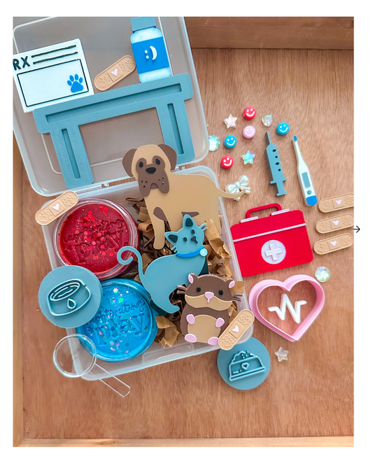 Vet Clinic Playdough Kit