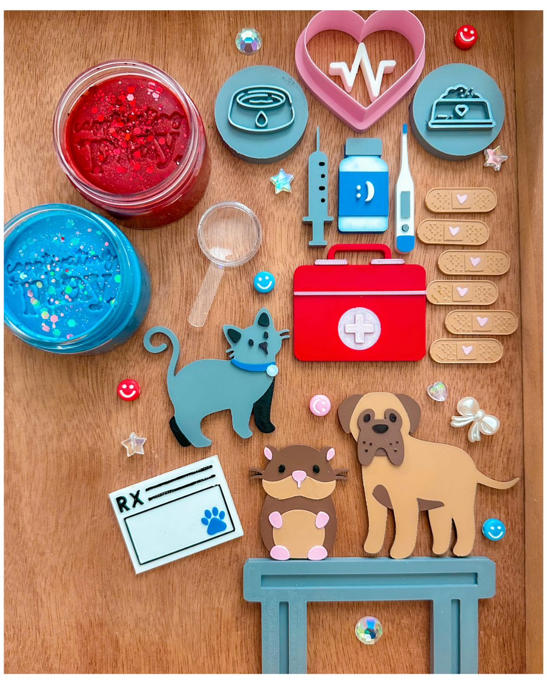 Vet Clinic Playdough Kit