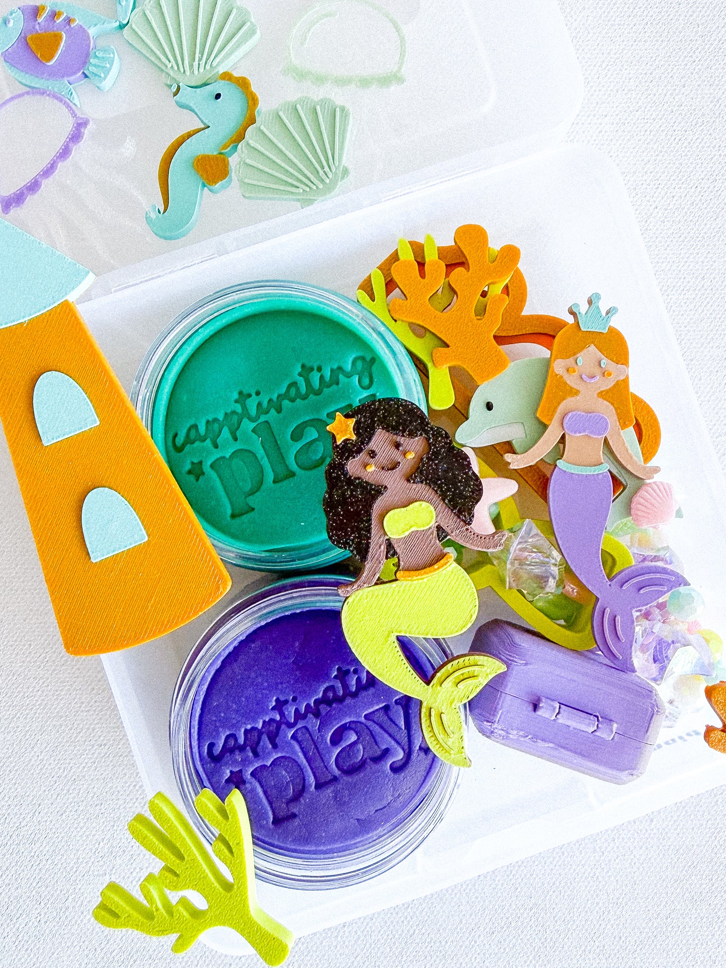 Mermaid Playdough Kit