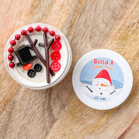 Snowman Playdough Jar (PRE-ORDER)