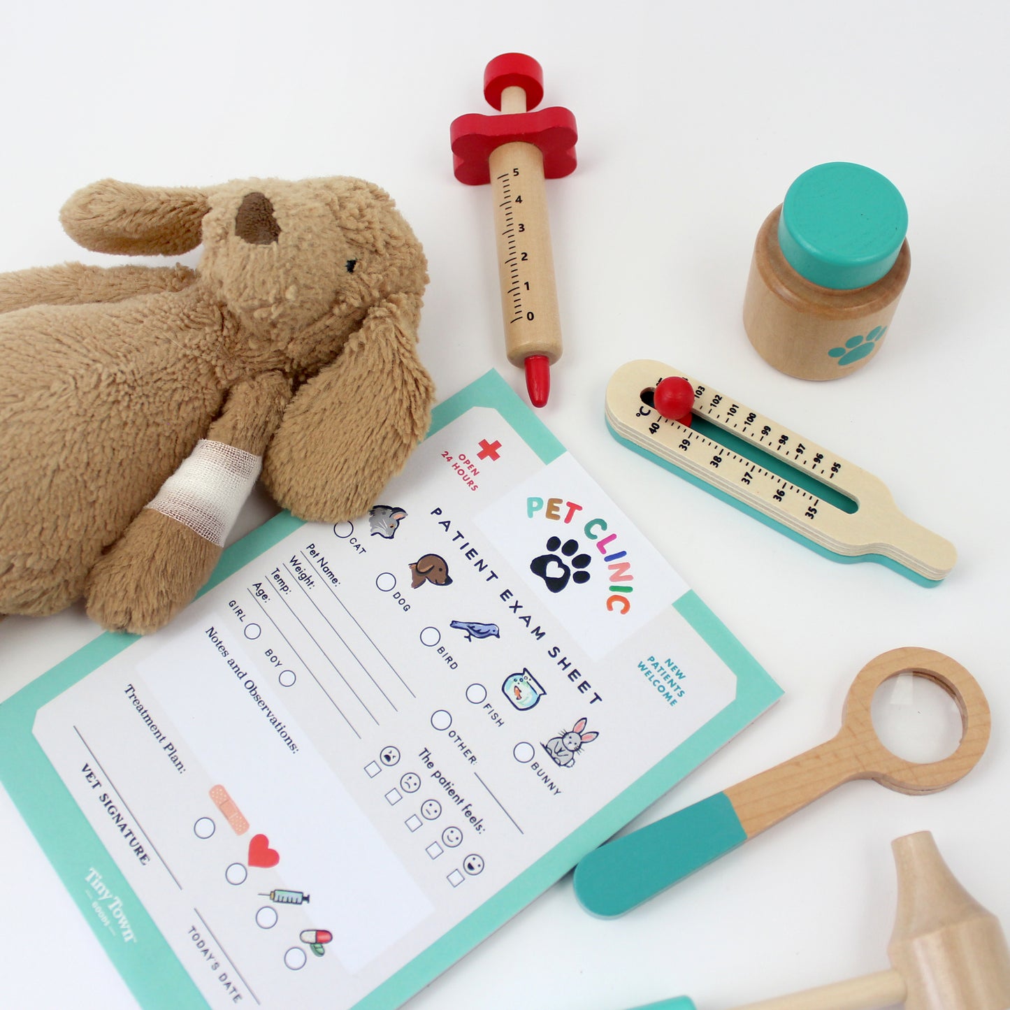 Tiny Town™ Play Notepad - Pet Clinic