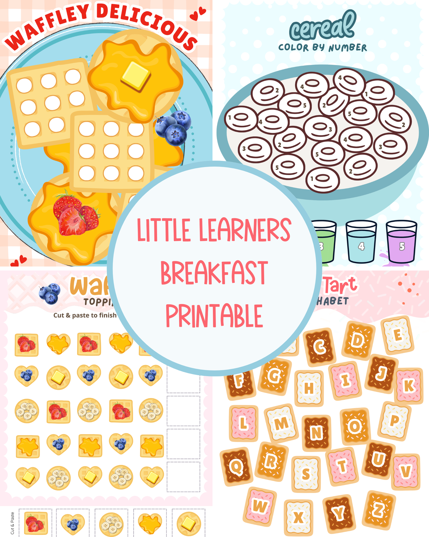 Little Learners Breakfast Printable